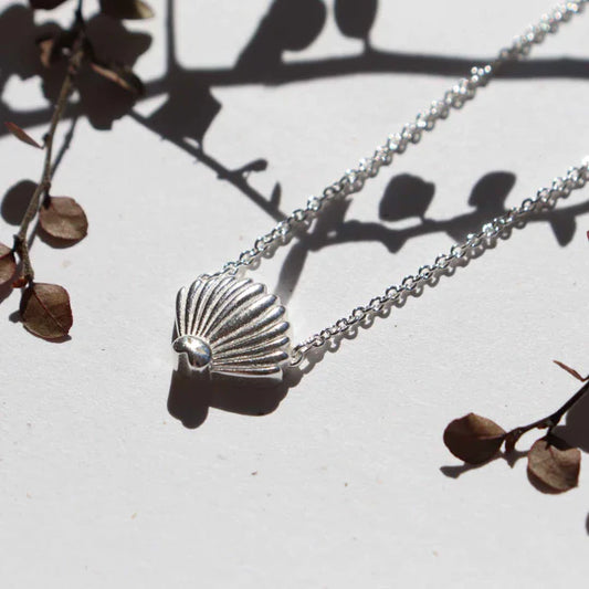 Piwakawaka Fantail Necklace | Silver