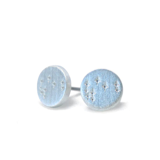Mystical Matariki Silver Earrings