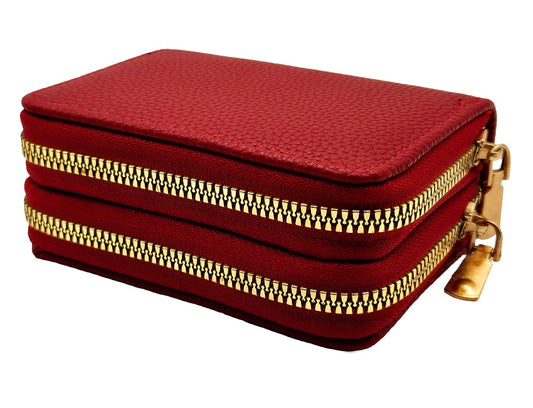 Two Zip Card Holder