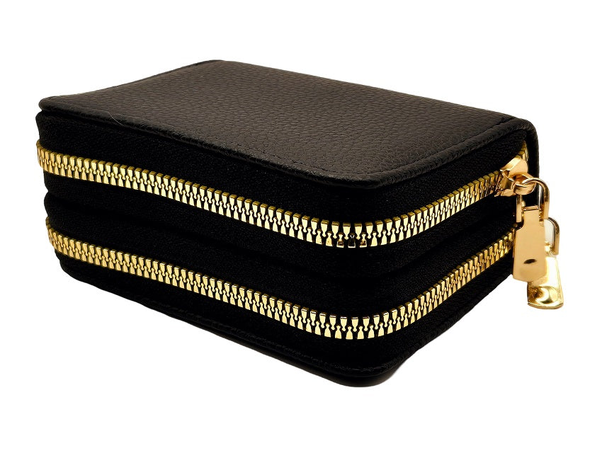 Two Zip Card Holder