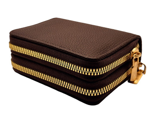 Two Zip Card Holder