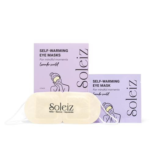 Soleiz - Lavender Scented Self-Warming Eye Mask (5 Pack)