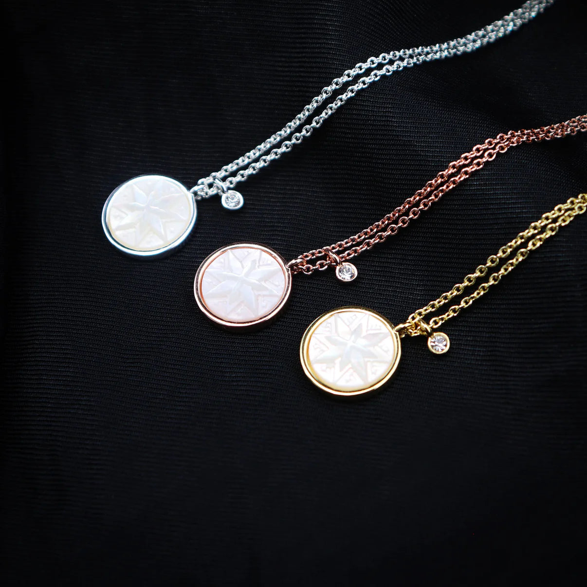 Mother of Pearl Matariki Whetū Necklace