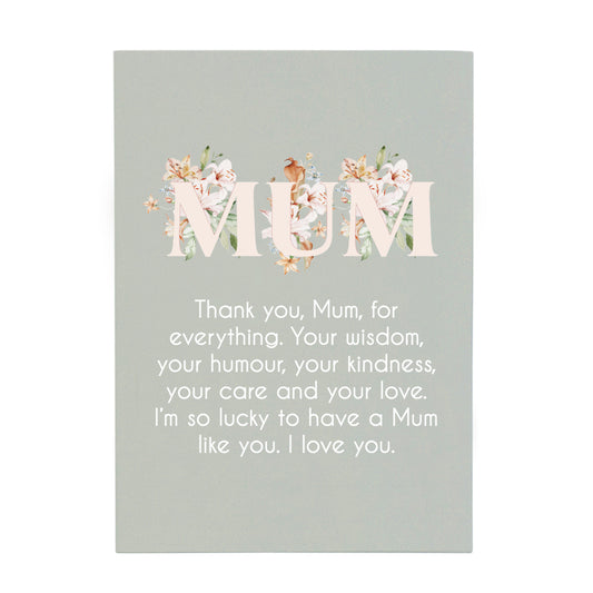 Mothers Day Mum Card