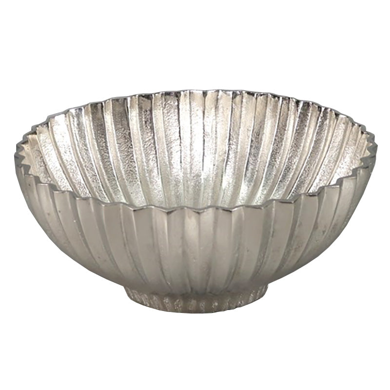 Aluminium Rippled Bowl