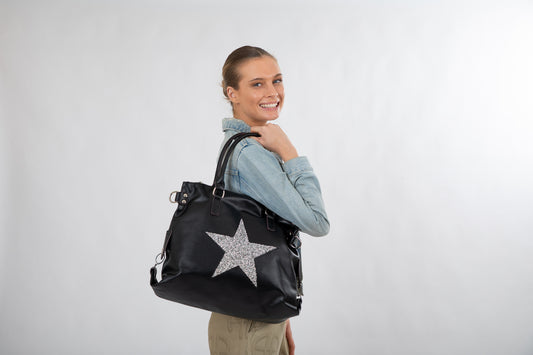 Sassy Duck Morning Star Tote | Black