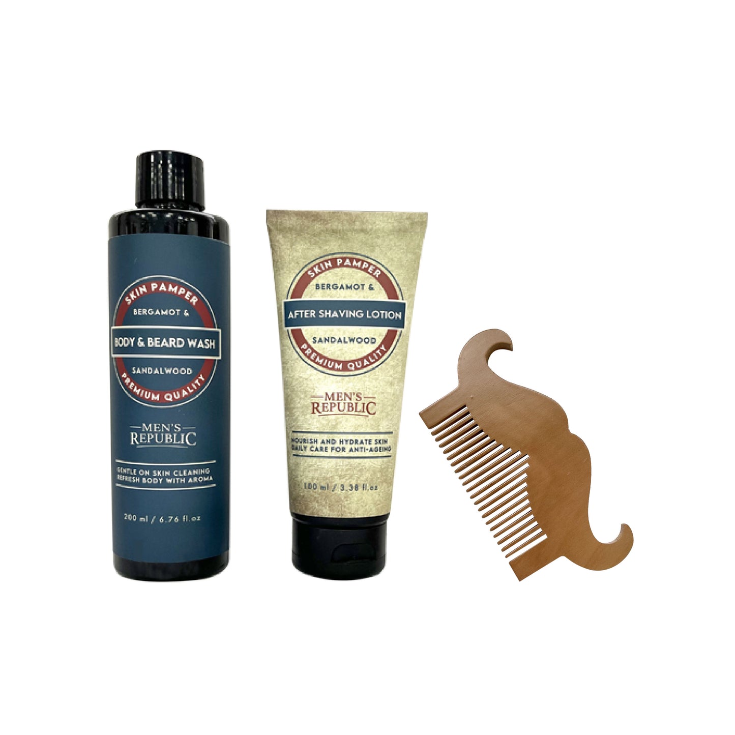 Men's Republic Men's Republic 4pc Grooming Kit Including Tool Case