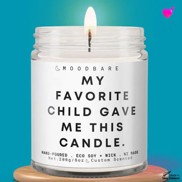 Fathers Day Candle | Favourite Child