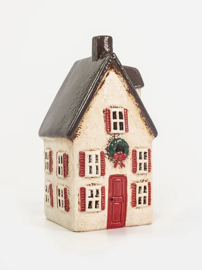 Nordgard Tall Villa with Bow Wreath