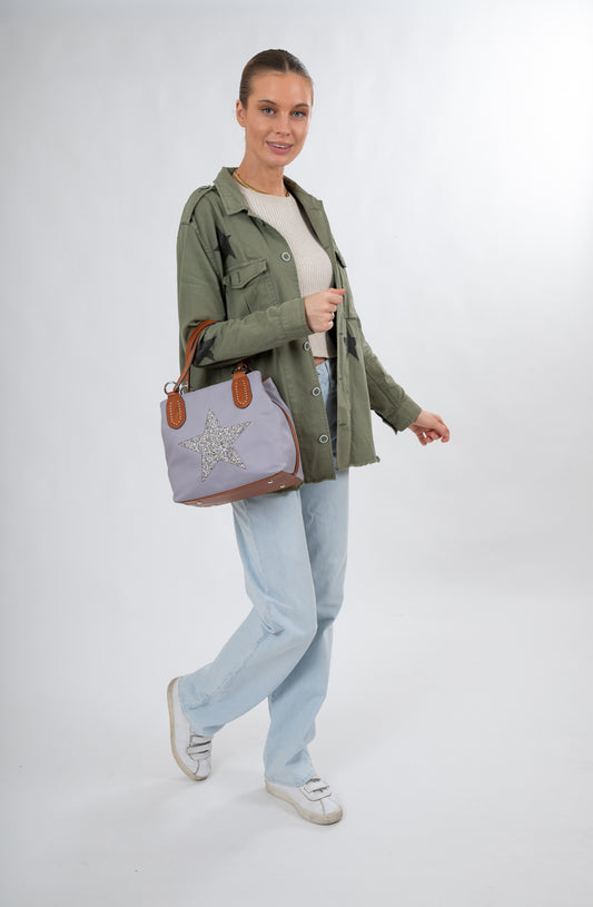 Sassy Duck Orion Star Tote | Lavender