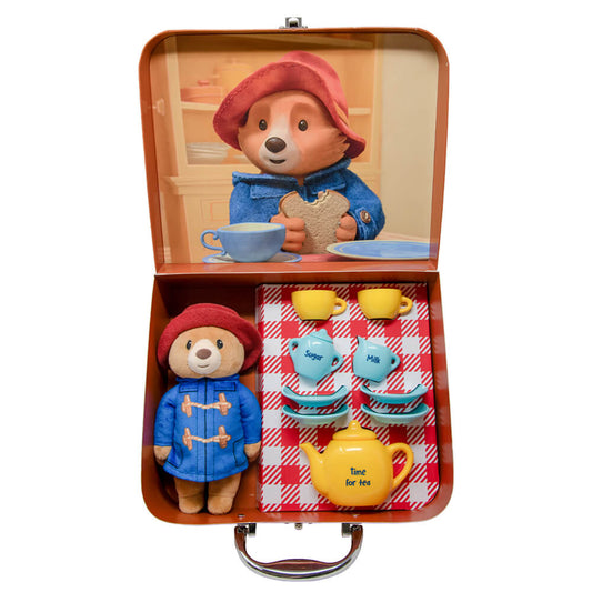 Paddington Tv Soft Toy & Tea Set