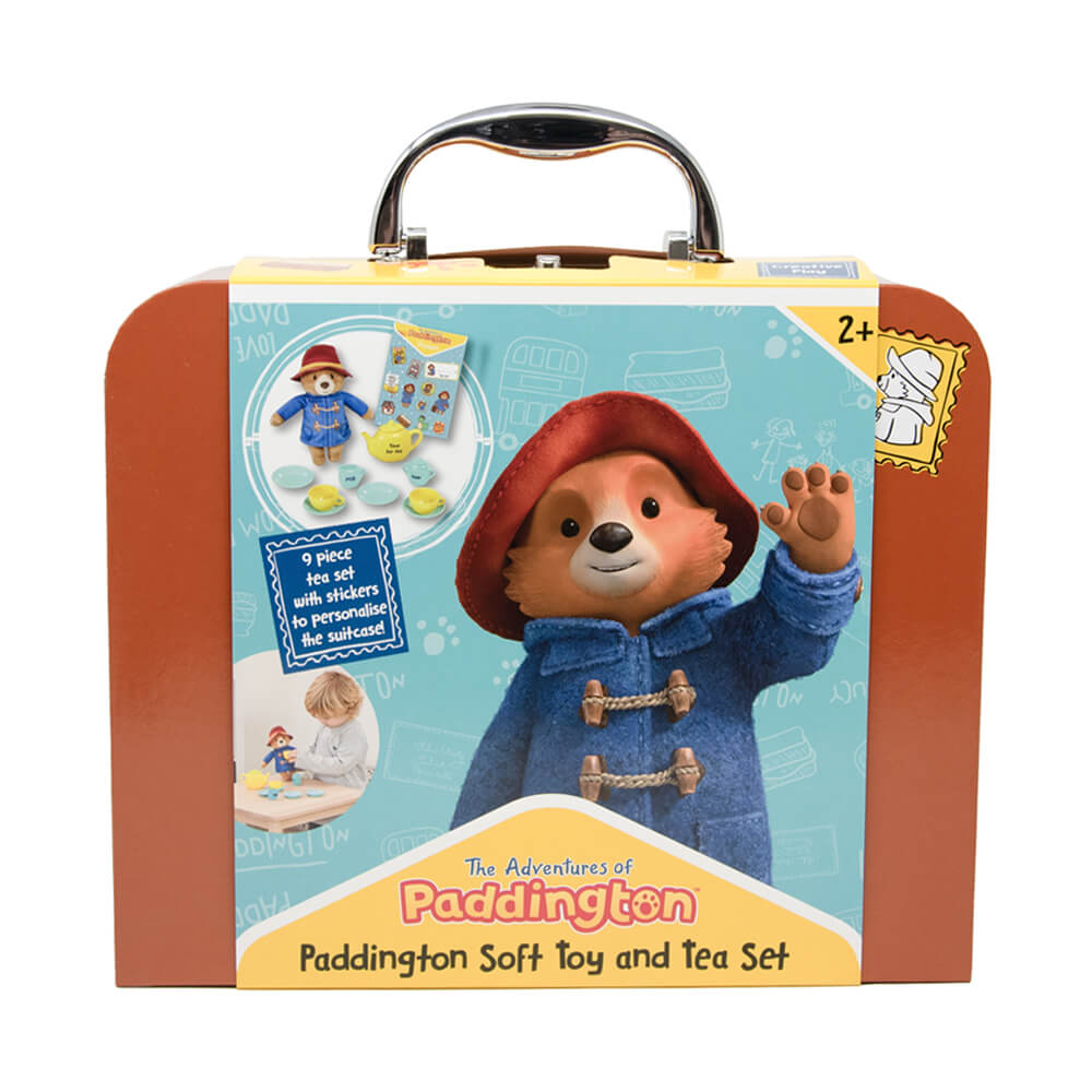 Paddington Tv Soft Toy & Tea Set