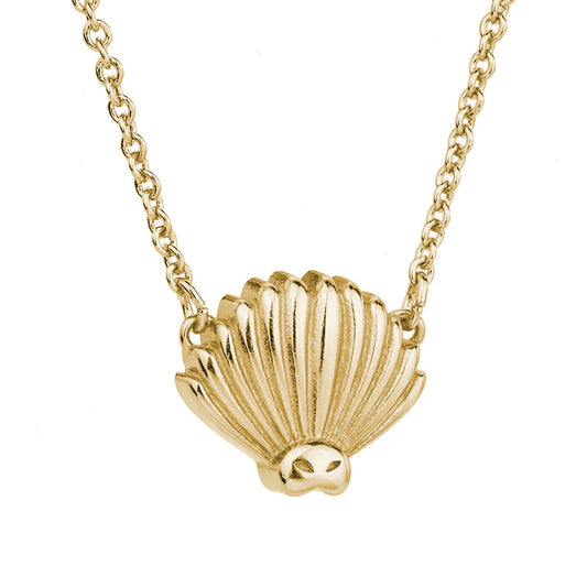 Piwakawaka Fantail Necklace | Gold