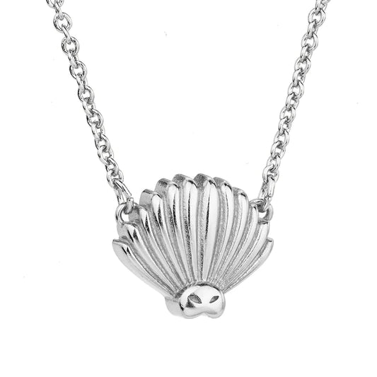 Piwakawaka Fantail Necklace | Silver