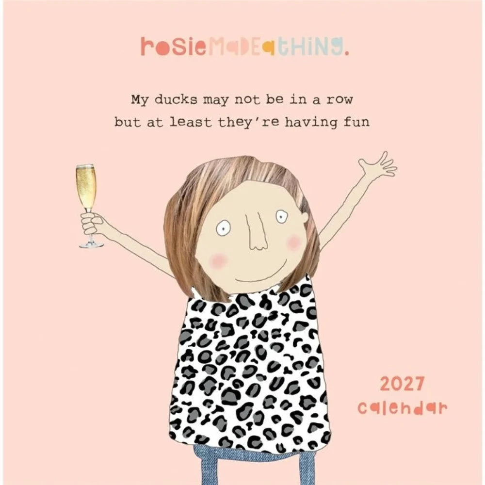 Rosie Made A Thing | 2027 Square Calendar