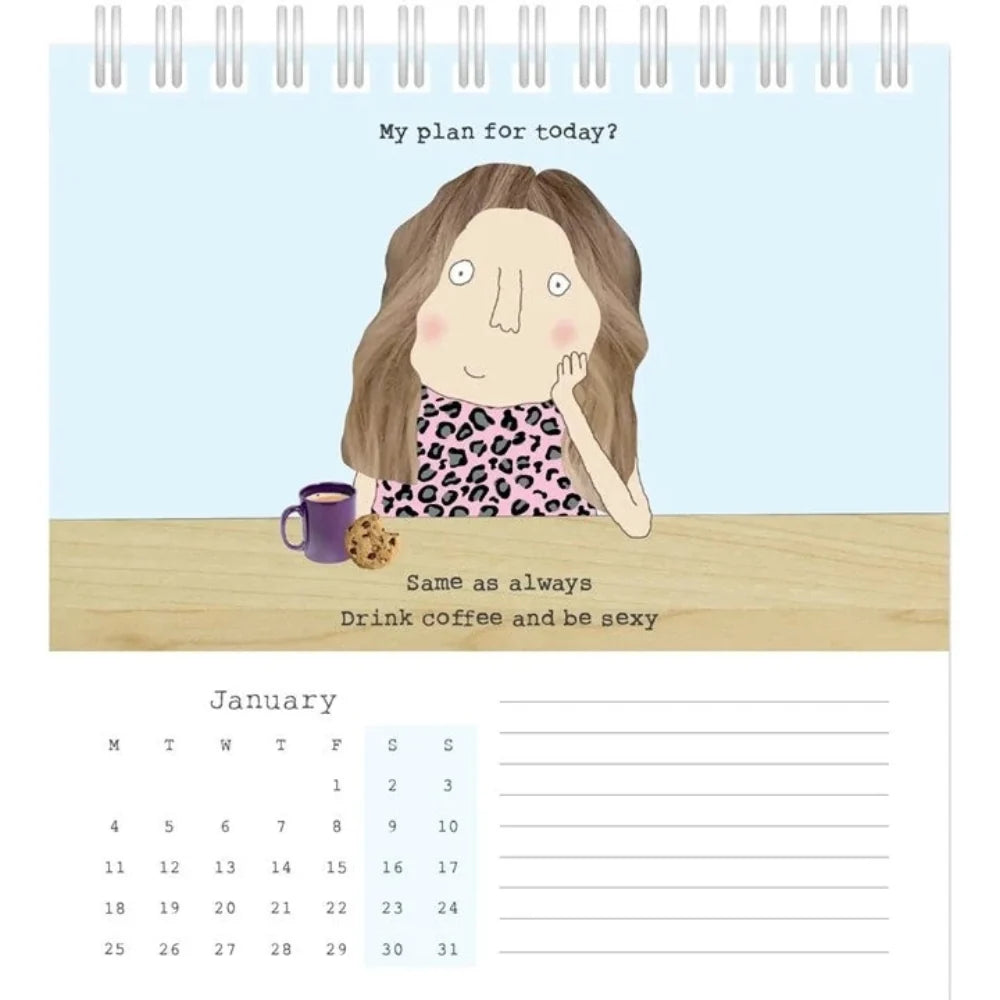2027 Desk Calendar | Rosie Made a Thing
