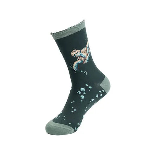 Wrendale Designs 'Swimming School' Turtle Socks