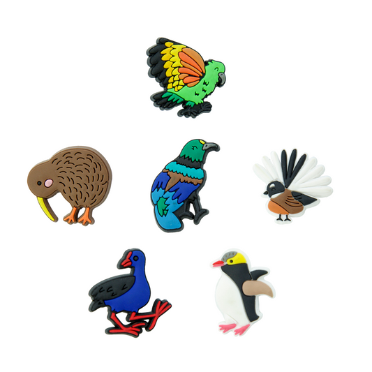 NZ Bird Charms Set