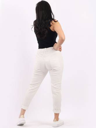 Riley Trousers Stone Size 14-16