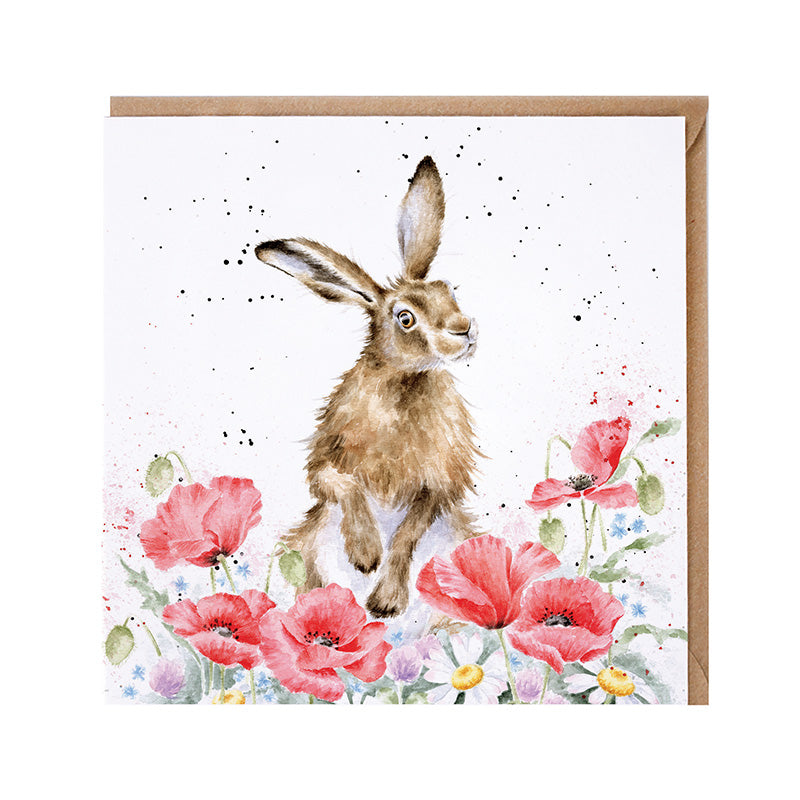 Wrendale Card | Field of Flowers