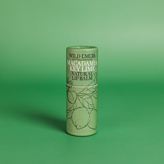 WE Macadamia Key Lime Natural Lip Balm