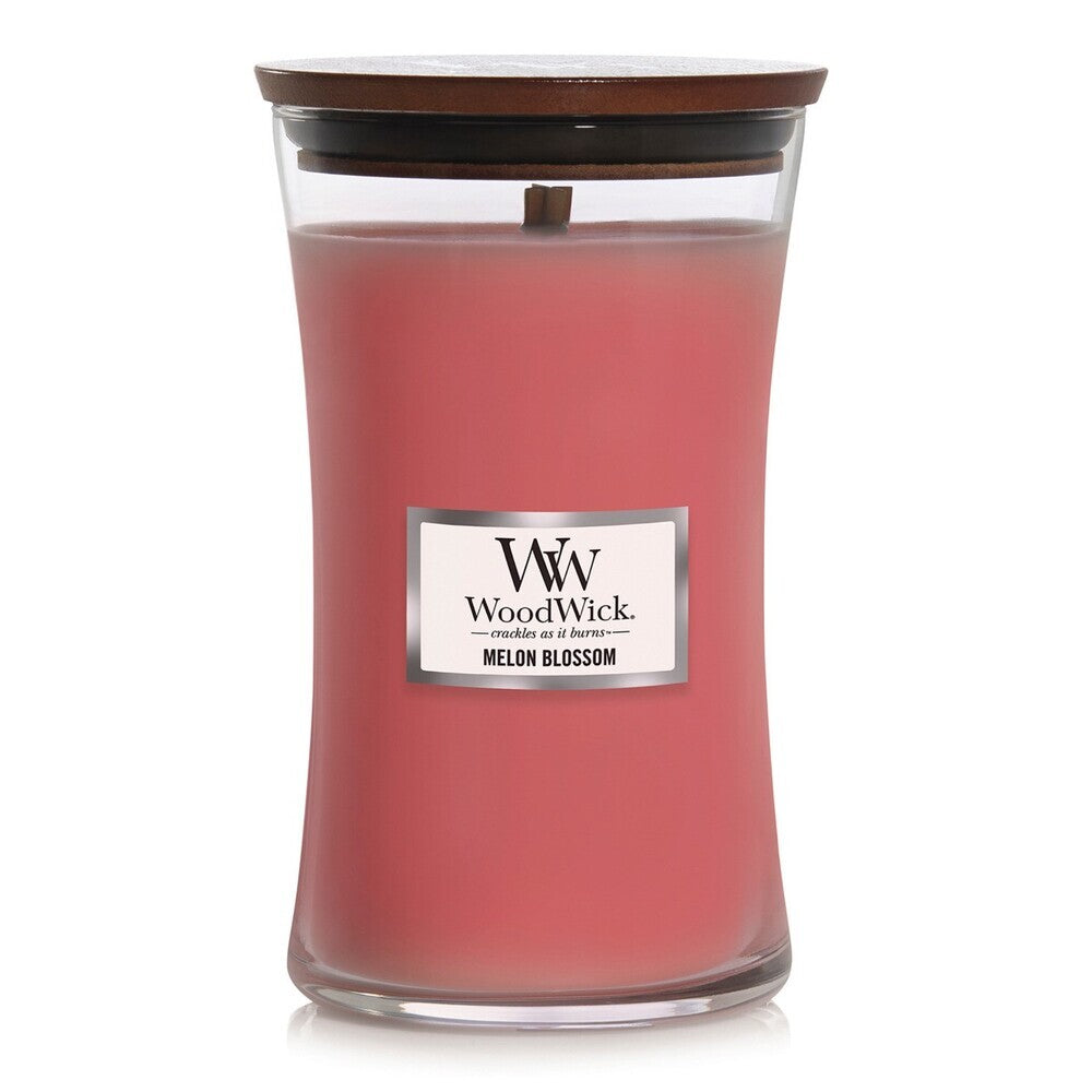 Woodwick Large Candle - Melon Blossom