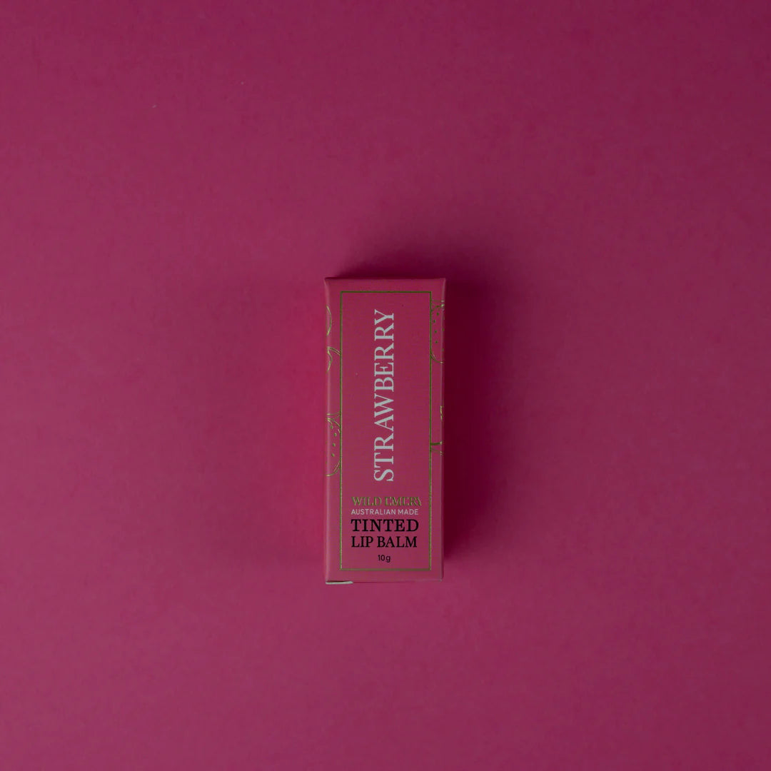 WE Strawberry Tinted Lip Balm