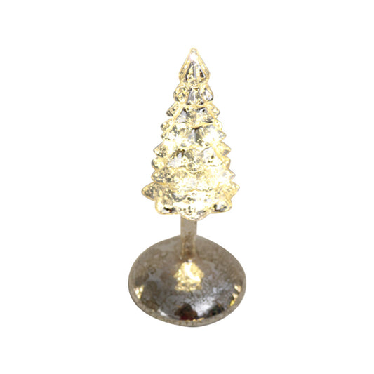 Glass Battery Xmas Tree