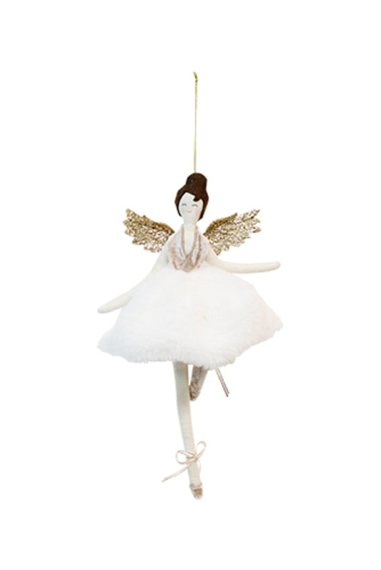 Gigi Hanging Dancer Angel  - White