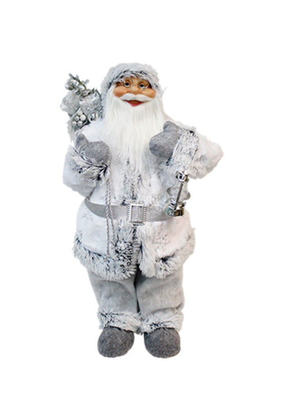 Santa Climbing Rope w/ White/Grey Faux