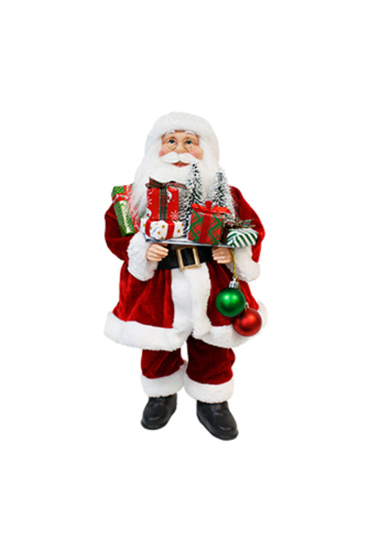 Santa w/Red Suit Gifts and Baubles