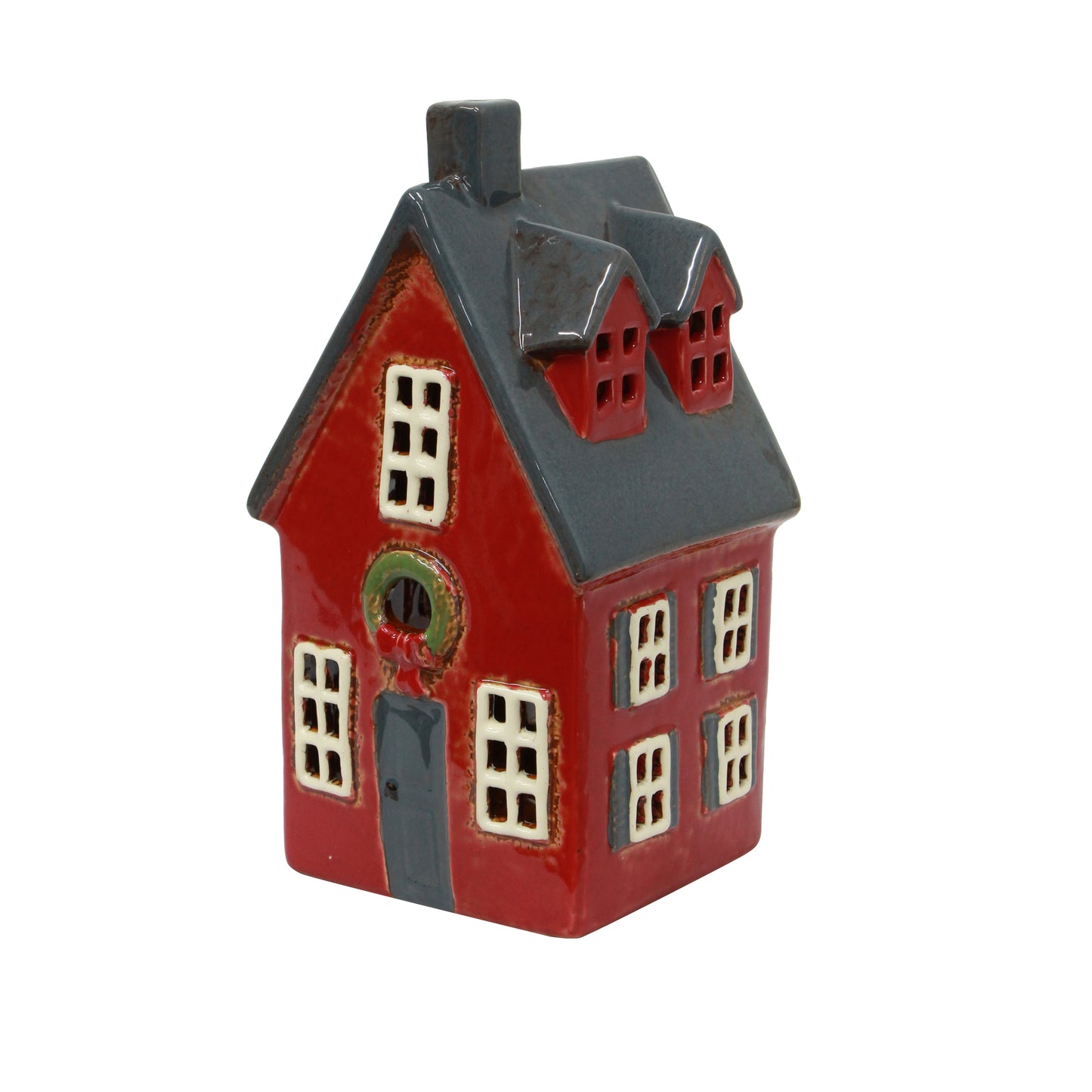 Alsace Tea Light Red Cottage