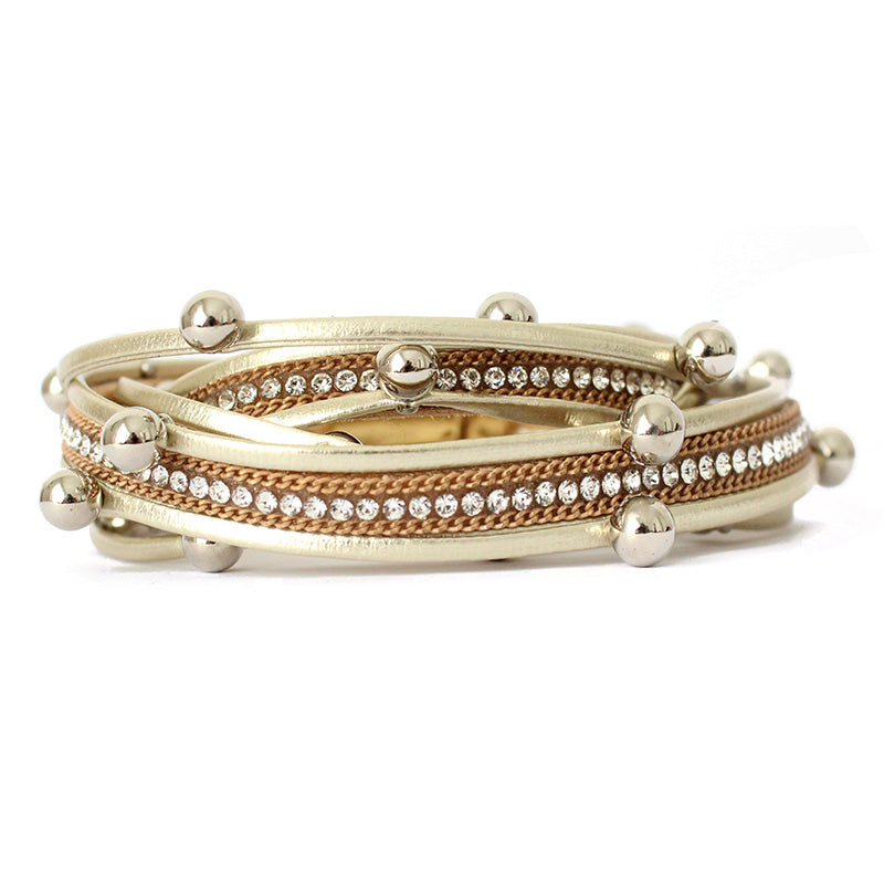 Asher Bracelet | Champagne