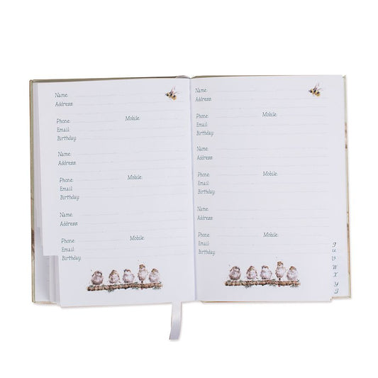 'The Flower Pot' Rabbit Address Book