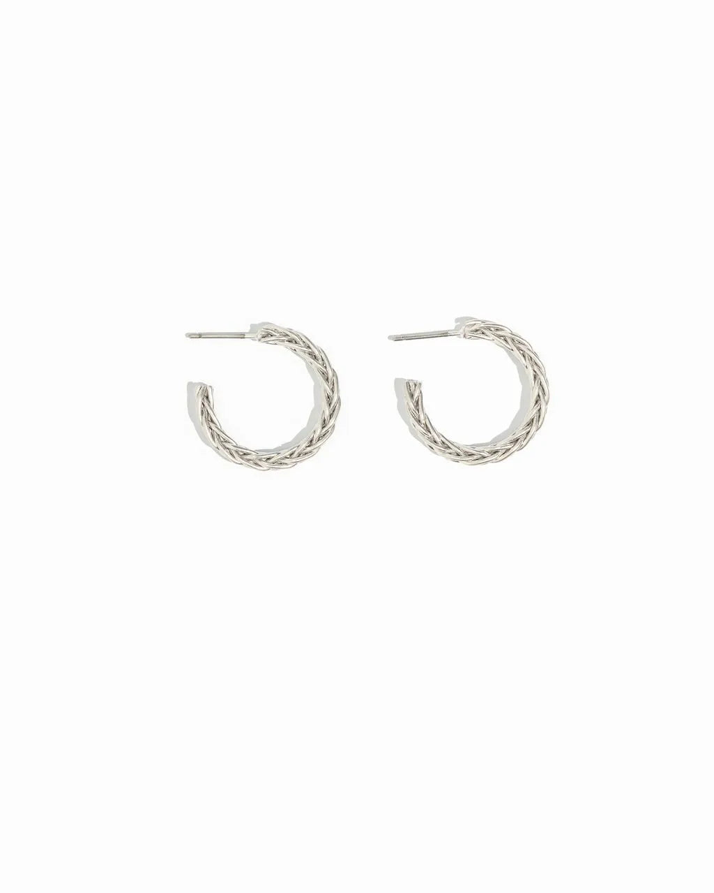 Addy Hoops Silver