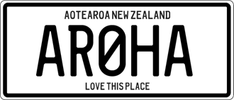 Number Plate Magnets