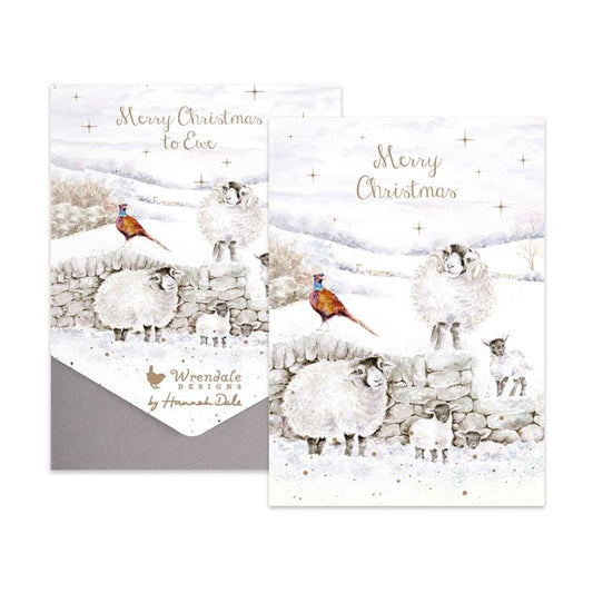 'Merry Christmas to Ewe' Sheep Christmas Card Pack