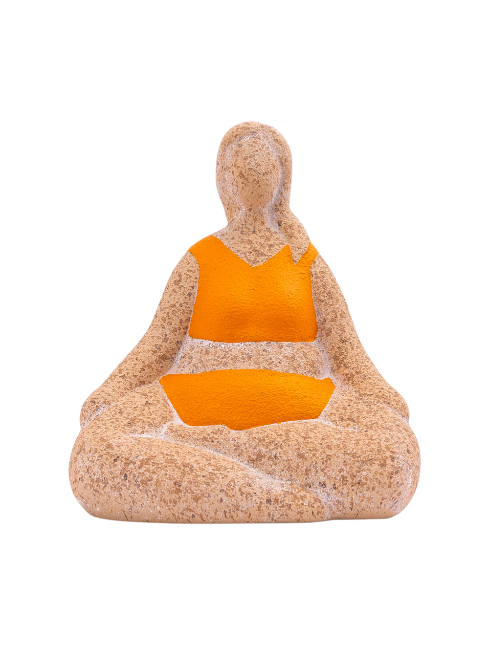 Billie Bathing Terracotta Statue Orange
