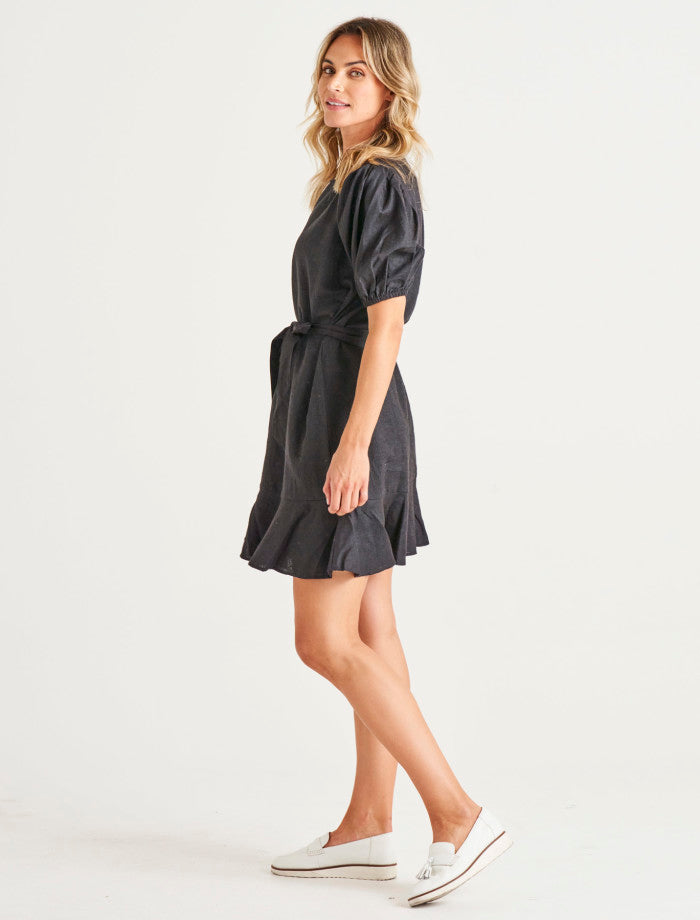 Betty Basics | Birdie Dress Coal