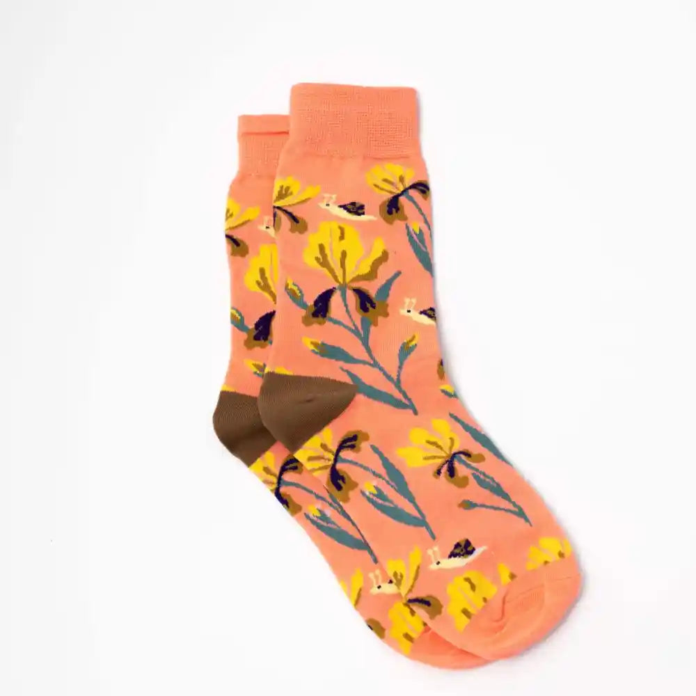 Botanical Socks – Navy
