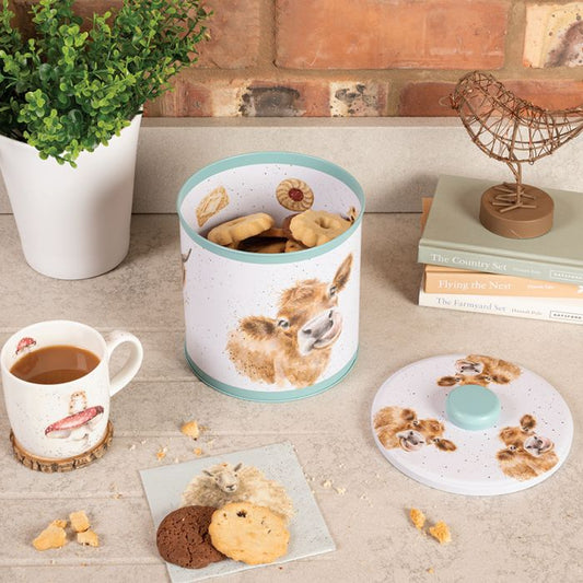 Wrendale 'The Country Set' Cow Biscuit Barrel