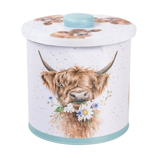 Wrendale 'The Country Set' Cow Biscuit Barrel