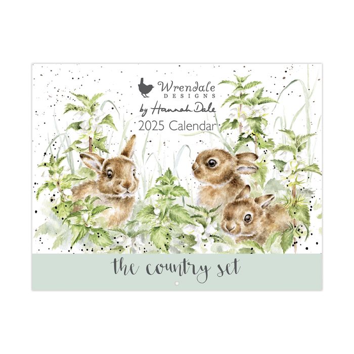 'The Country Set' Landscape Calendar 2025