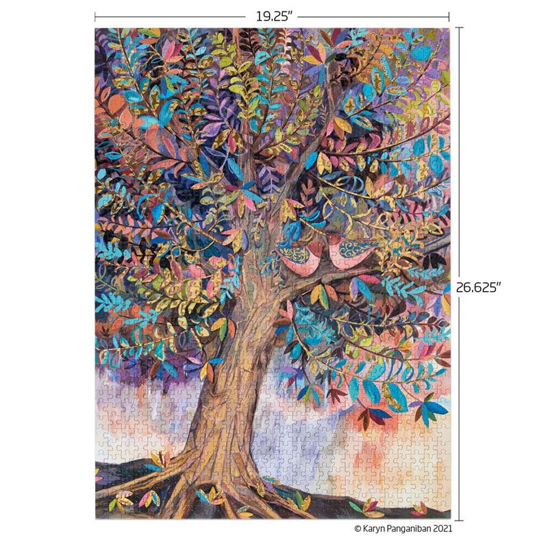Illumination Tree Gold Foil 1000 Pce - Puzzle