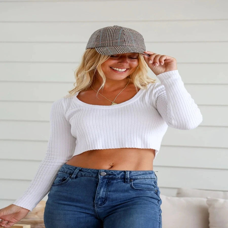 Classic Check Cap