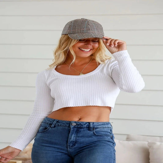 Classic Check Cap