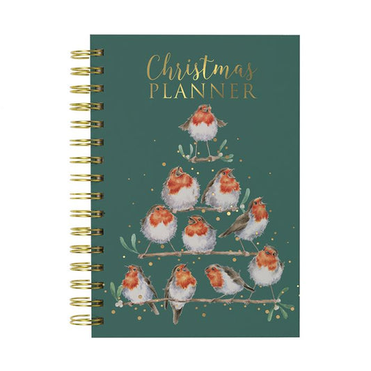 Wrendale 'Rockin' Robins' Robin Christmas Planner