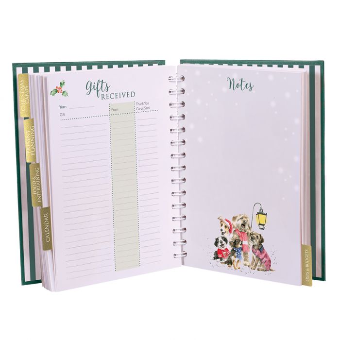 Wrendale 'Rockin' Robins' Robin Christmas Planner