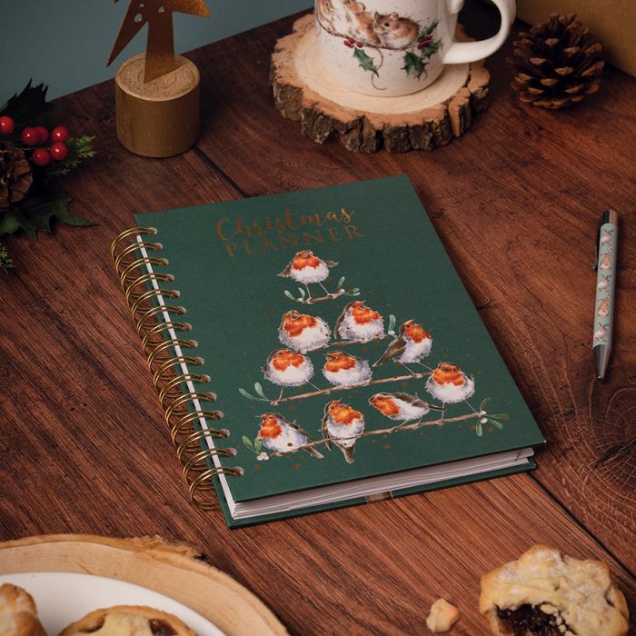 Wrendale 'Rockin' Robins' Robin Christmas Planner