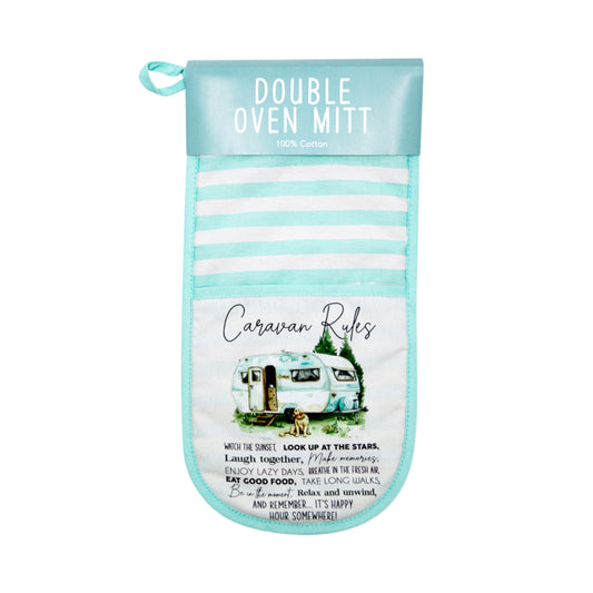 Caravan Double Oven Mitt